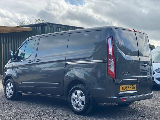 Ford Transit Custom 2.0 Tdci 270 Limited L1 H1 YL67FZN Grey #3