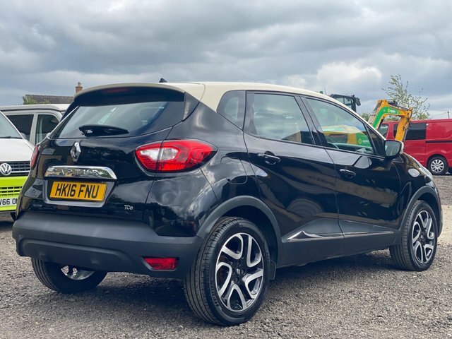 Renault Captur 0.9 Tce Energy Dynamique Nav Euro 6 S S HK16FNU Black #4