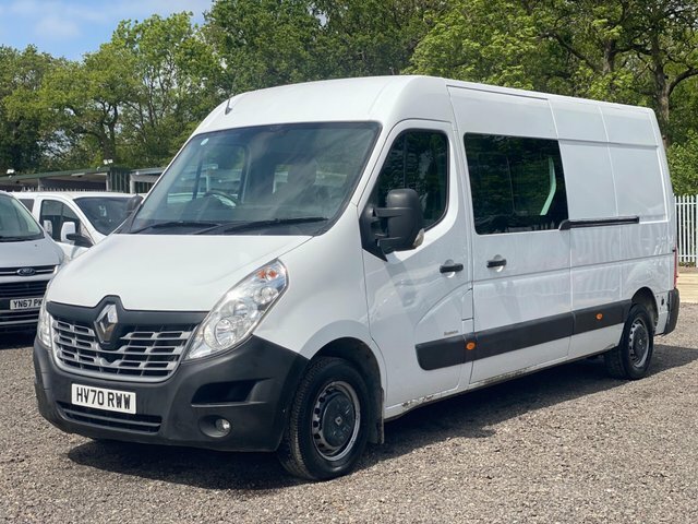 Renault Master 2.3 Dci Energy 35 Business Fwd Lwb Medium Roof Eur HV70RWW White #2