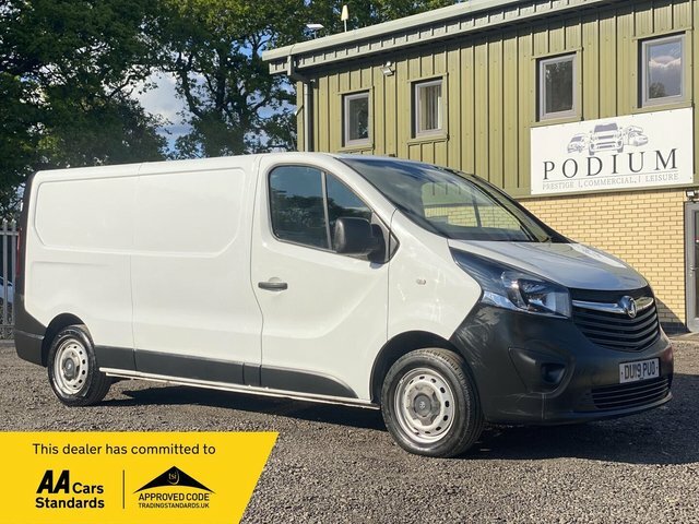Vauxhall Vivaro 1.6 Cdti 2900 L2 H1 Euro 6 White