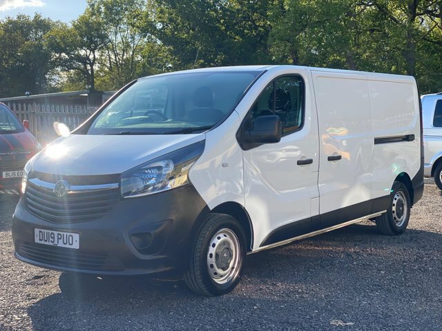 Vauxhall Vivaro 1.6 Cdti 2900 L2 H1 Euro 6 DU19PUO White #2
