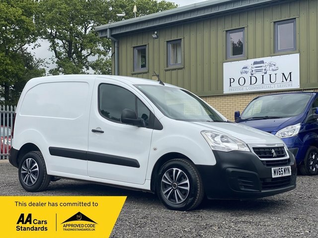 Peugeot Partner 1.6 Hdi 850 Professional L1 White