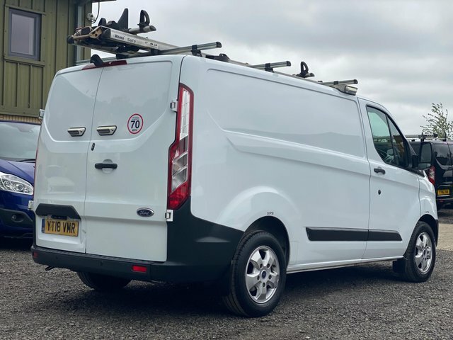Ford Transit Custom 2.0 Tdci 310 L1 H1 YT18VMR White #4
