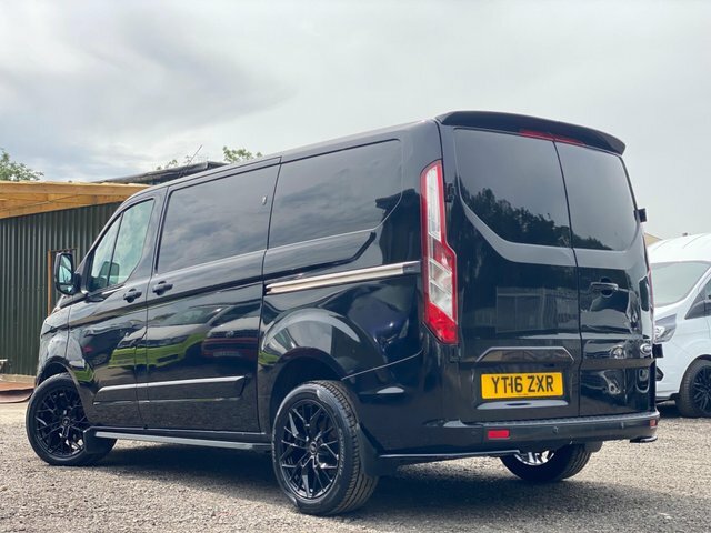 Ford Transit Custom 2.2 Tdci 270 Limited L1 H1 YT16ZXR Black #3