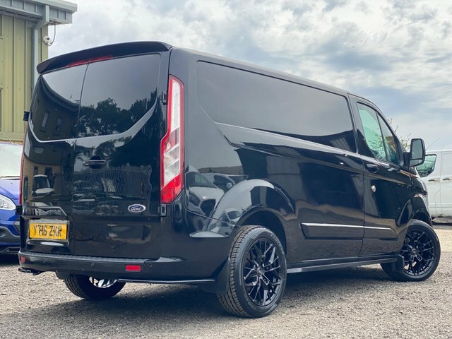 Ford Transit Custom 2.2 Tdci 270 Limited L1 H1 YT16ZXR Black #4