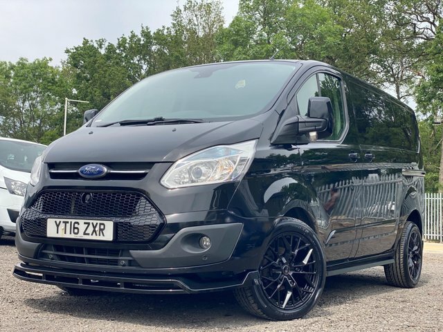 Ford Transit Custom 2.2 Tdci 270 Limited L1 H1 YT16ZXR Black #2