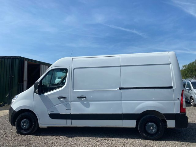 Vauxhall Movano Mpv White #11