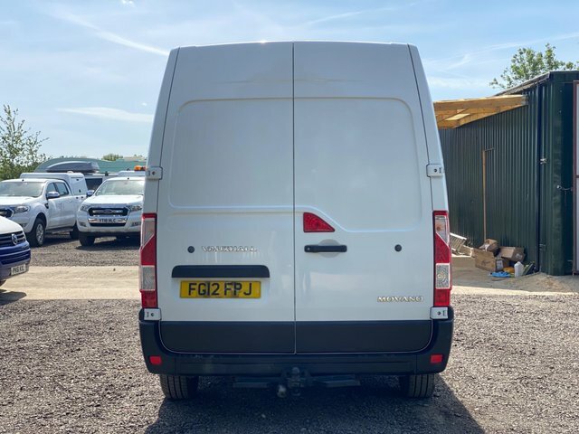 Vauxhall Movano Mpv White #12