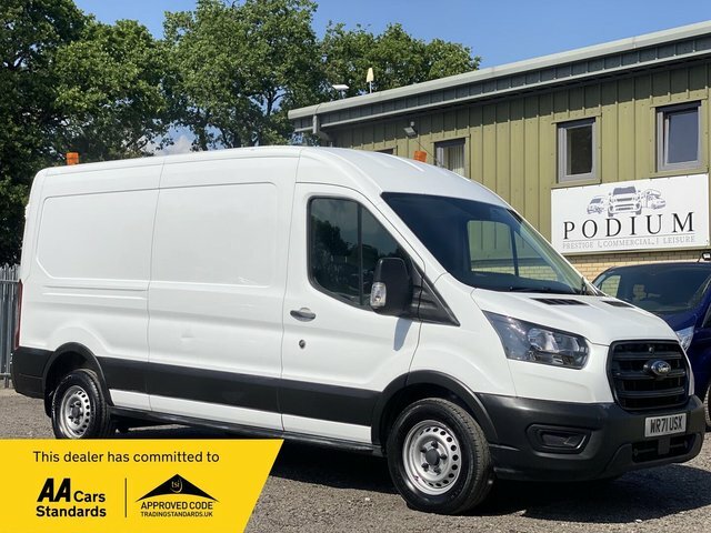 Ford Transit Custom 2.0 350 Ecoblue Leader Fwd L3 H2 Euro 6 S S White