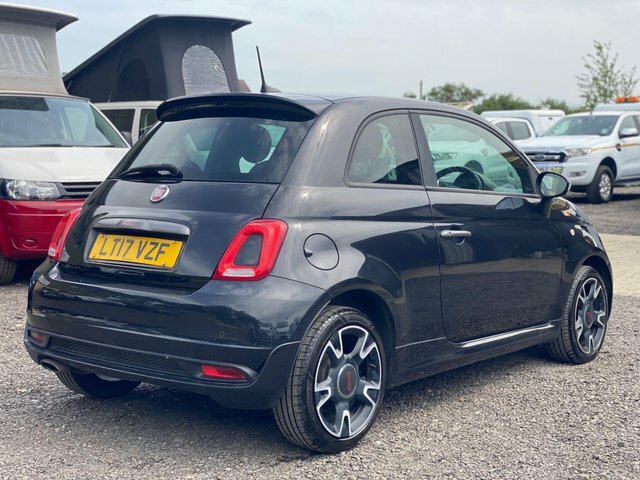 Fiat 500 1.2 S Euro 6 S S LT17VZF Black #4