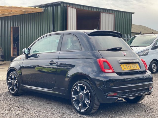 Fiat 500 1.2 S Euro 6 S S LT17VZF Black #3