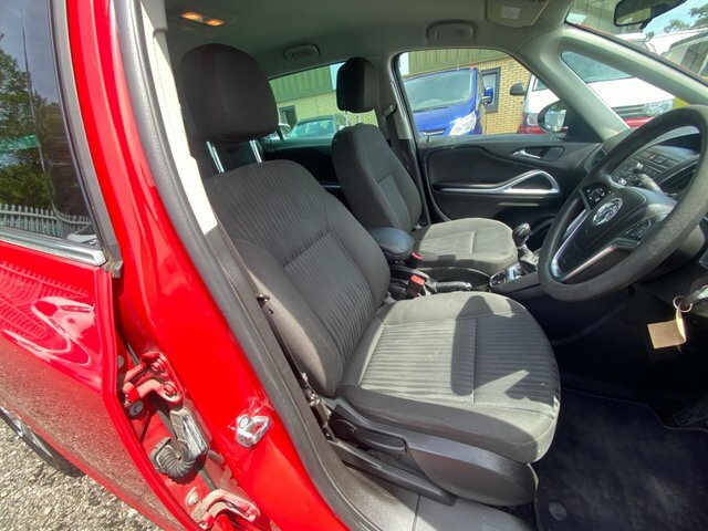 Vauxhall Zafira Tourer 1.4I Turbo Tech Line Euro 6 Red #6