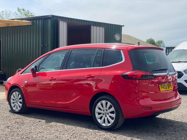 Vauxhall Zafira Tourer 1.4I Turbo Tech Line Euro 6 Red #3