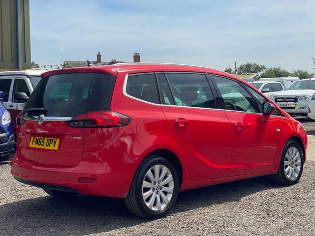 Vauxhall Zafira Tourer 1.4I Turbo Tech Line Euro 6 Red #4