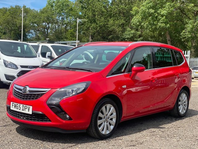 Vauxhall Zafira Tourer 1.4I Turbo Tech Line Euro 6 Red #2