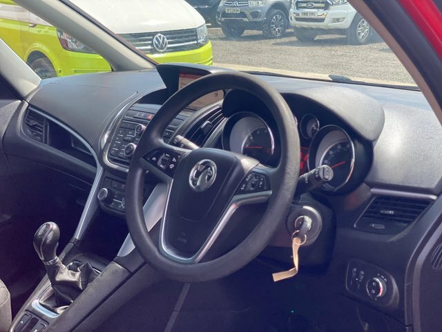 Vauxhall Zafira Tourer 1.4I Turbo Tech Line Euro 6 Red #5