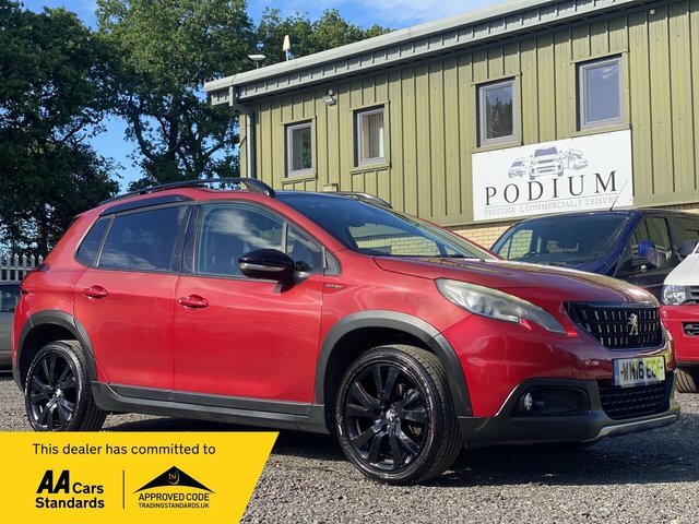 Peugeot 2008 1.2 Puretech Gt Line Euro 6 S S Red