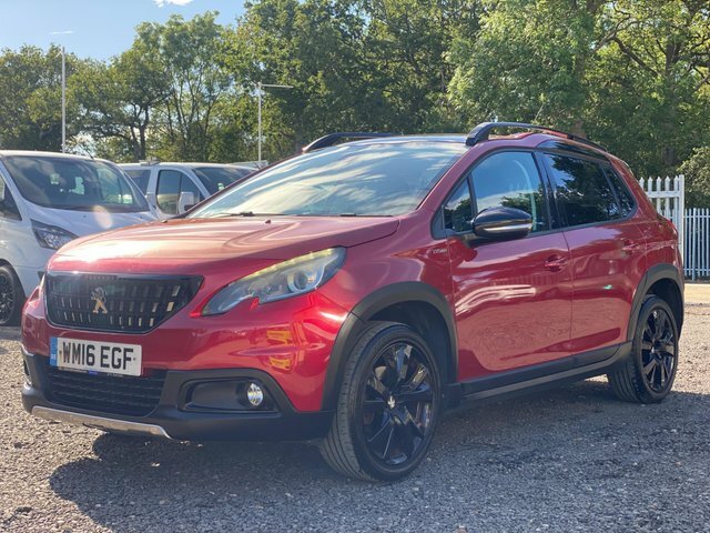 Peugeot 2008 1.2 Puretech Gt Line Euro 6 S S WM16EGF Red #2