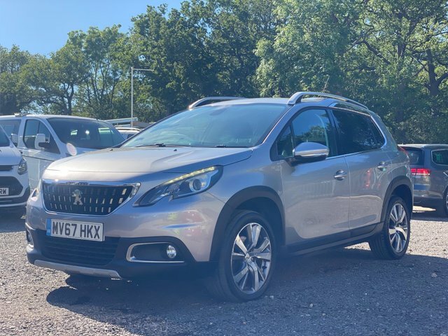 Peugeot 2008 1.2 Puretech Allure Euro 6 S S MV67HKX Grey #2