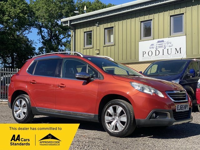 Peugeot 2008 1.2 Puretech Allure Euro 6 Red