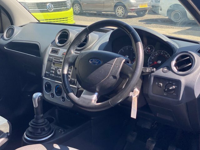 Ford Fiesta 1.25 Zetec Climate OY08XWB Blue #6