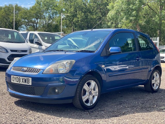Ford Fiesta 1.25 Zetec Climate OY08XWB Blue #2