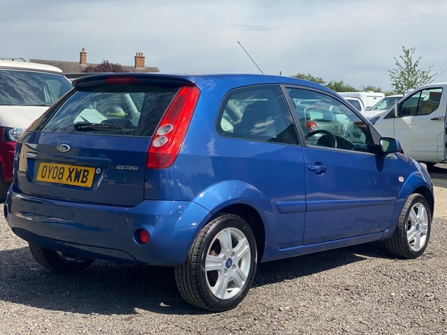 Ford Fiesta 1.25 Zetec Climate OY08XWB Blue #4