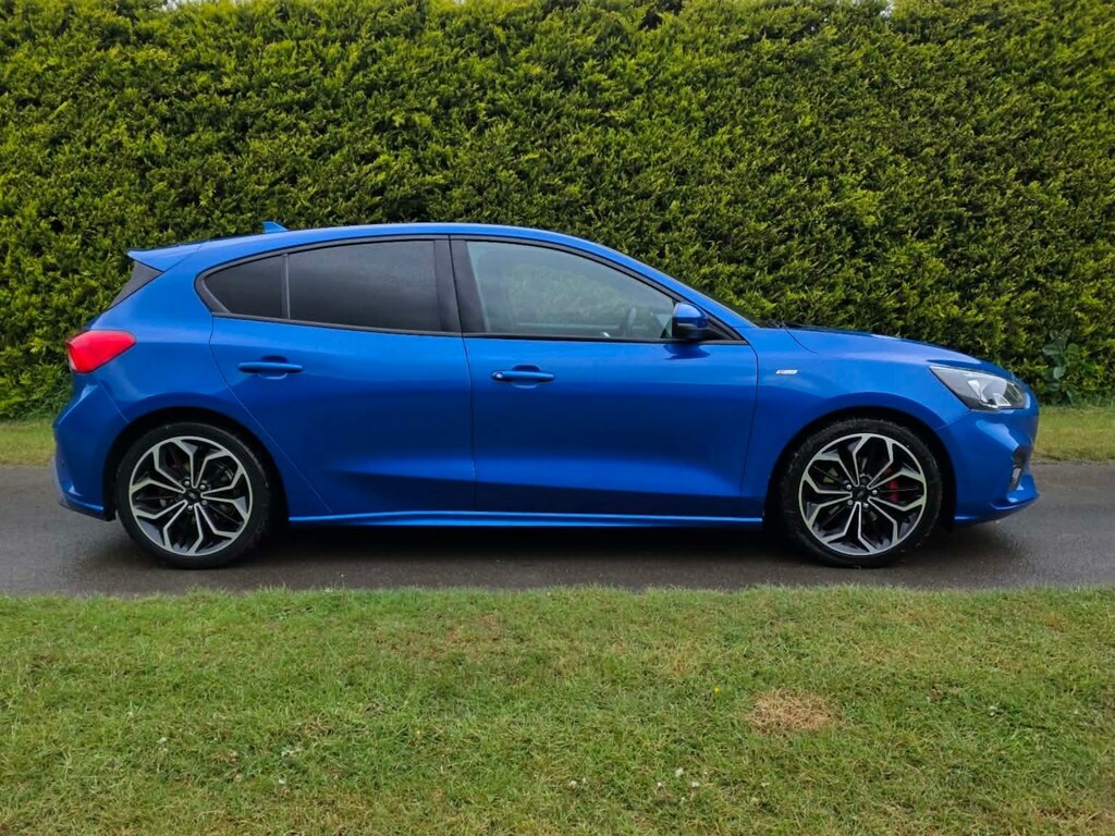 Ford Focus 1.0 Ecoboost 125 St-line X BJ68ULC Blue #4