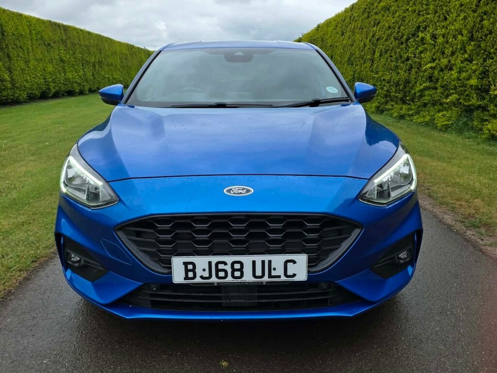 Ford Focus 1.0 Ecoboost 125 St-line X BJ68ULC Blue #2