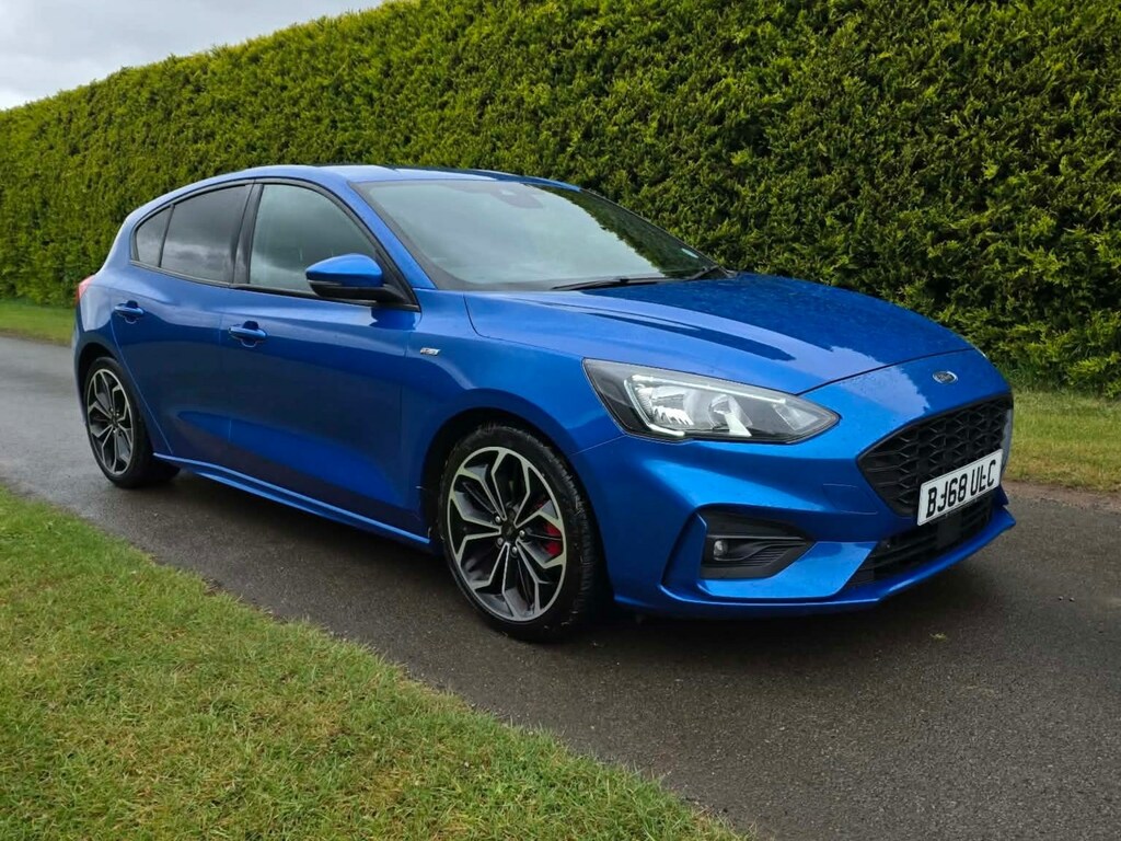 Ford Focus 1.0 Ecoboost 125 St-line X Blue