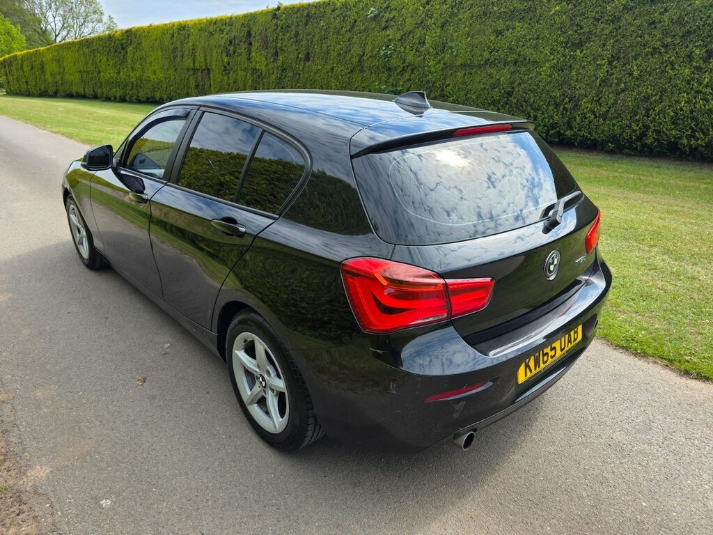 BMW 1 Series 116D Efficientdynamics Plus KW65OAB Black #5