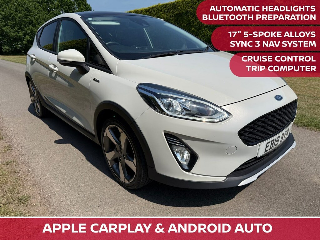 Ford Fiesta 1.0 Ecoboost 140 Active X White