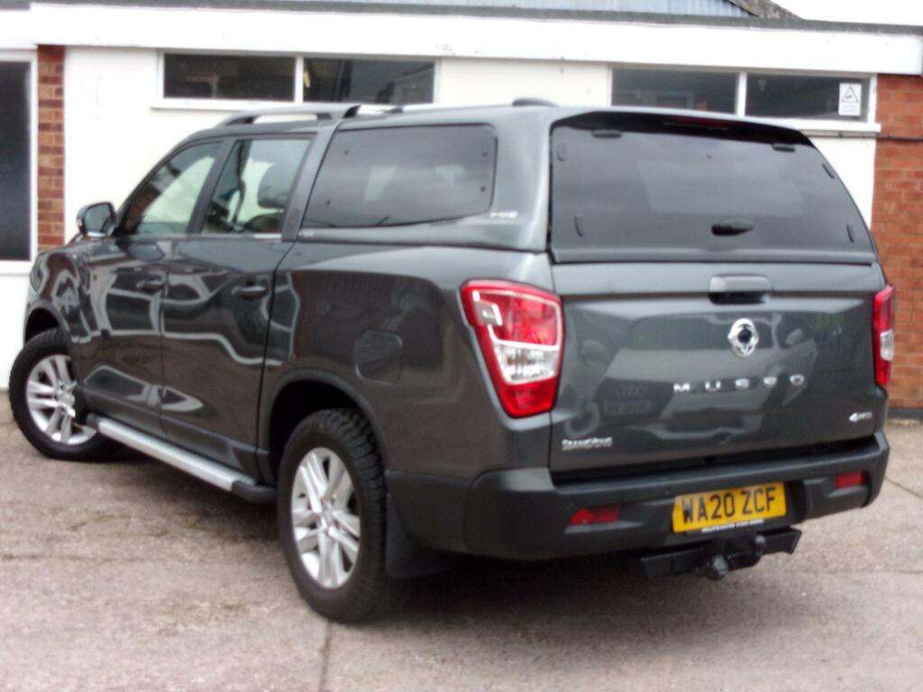 SsangYong Musso 2.2D Saracen Pickup Double Cab 4Wd Grey #4
