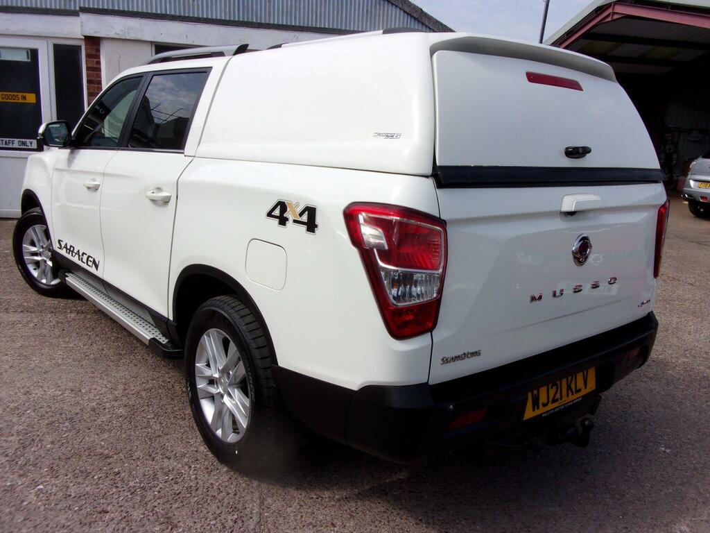SsangYong Musso 2.2D Saracen 4Wd Euro 6 White #4