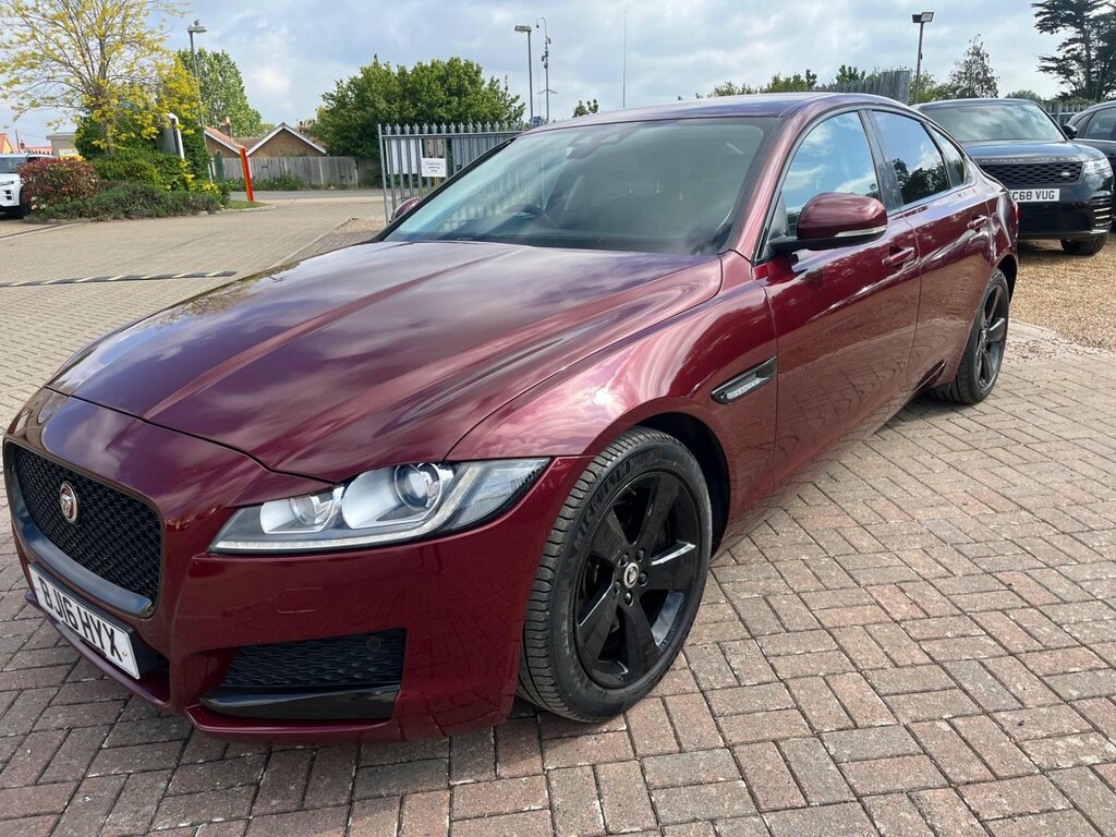 Jaguar XF 2.0D Portfolio Euro 6 Ss BJ16HYX Red #2