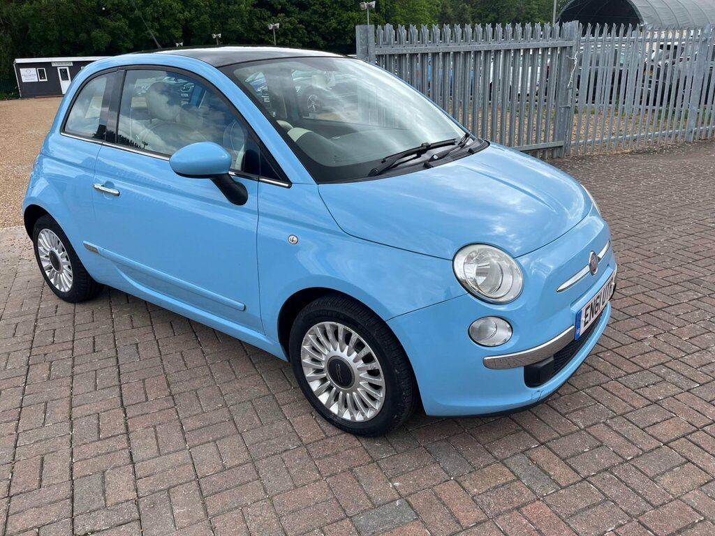 Fiat 500 1.2 Lounge Euro 5 Ss EN61UTR Blue #5
