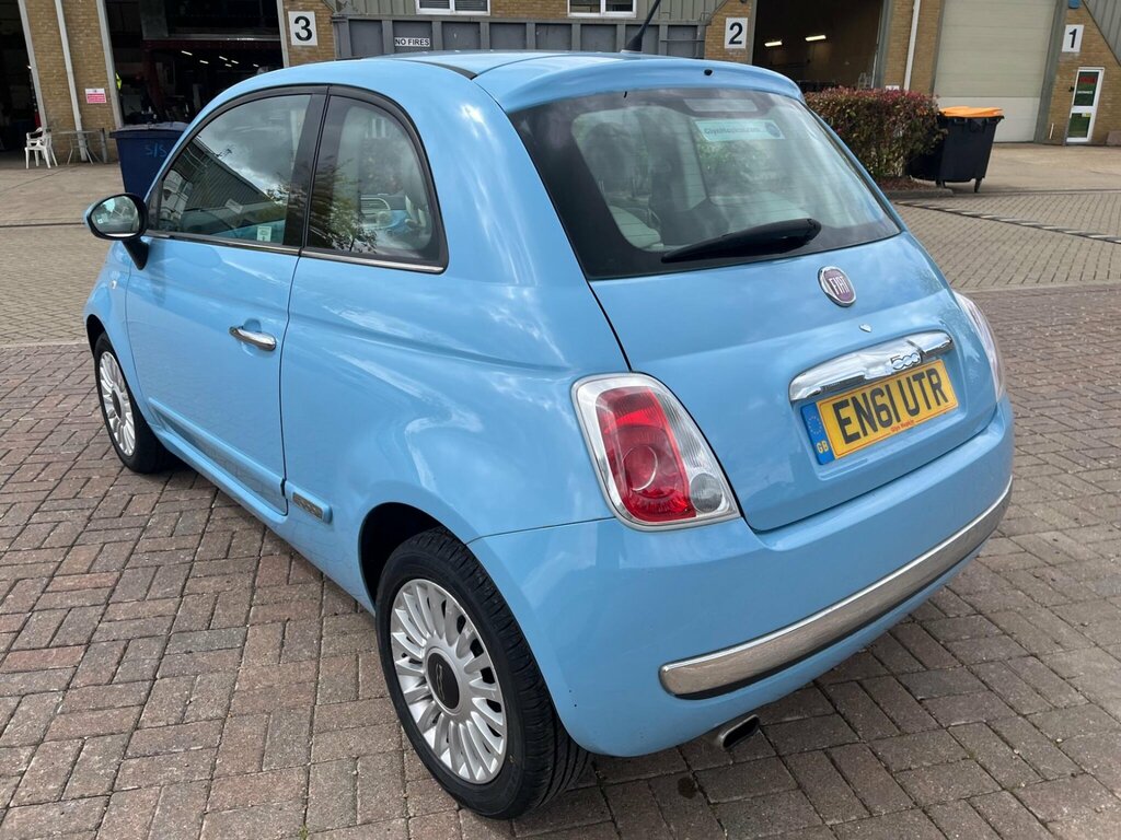 Fiat 500 1.2 Lounge Euro 5 Ss EN61UTR Blue #4