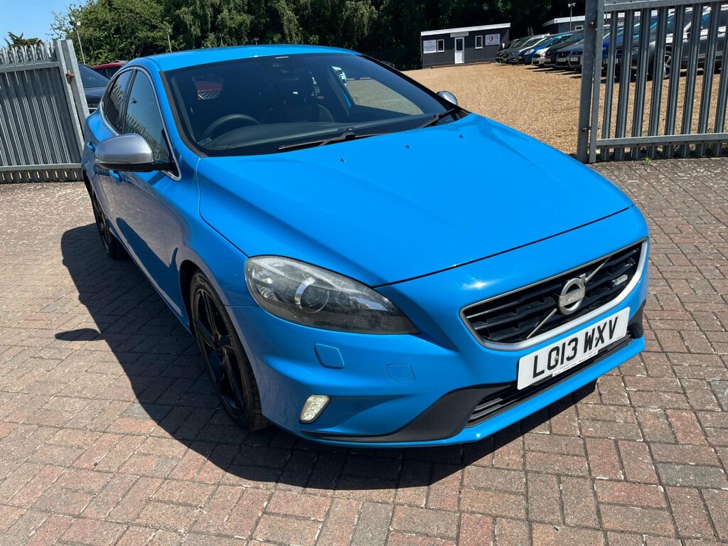 Volvo V40 2.0 D3 R-design Nav Euro 5 Ss LO13WXV Blue #3