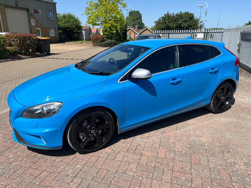 Volvo V40 2.0 D3 R-design Nav Euro 5 Ss LO13WXV Blue #5