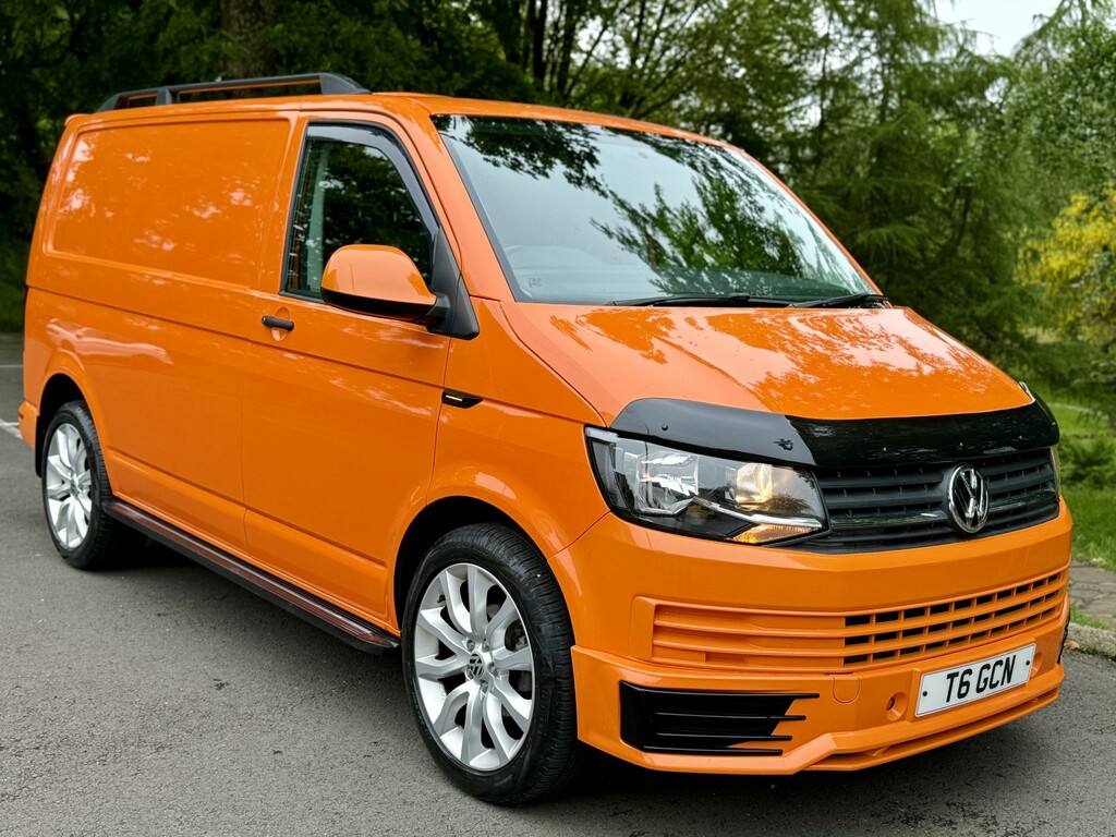 Volkswagen Transporter Panel Van 2.0 Tdi150 Dsg20alloy-dab-ac-cruise-s Orange