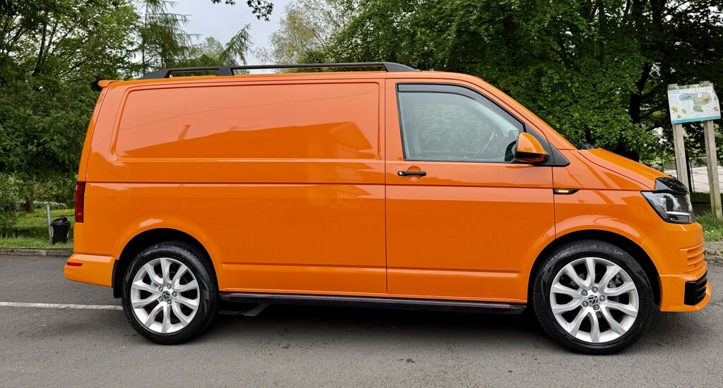 Volkswagen Transporter Panel Van 2.0 Tdi150 Dsg20alloy-dab-ac-cruise-s T6GCN Orange #3