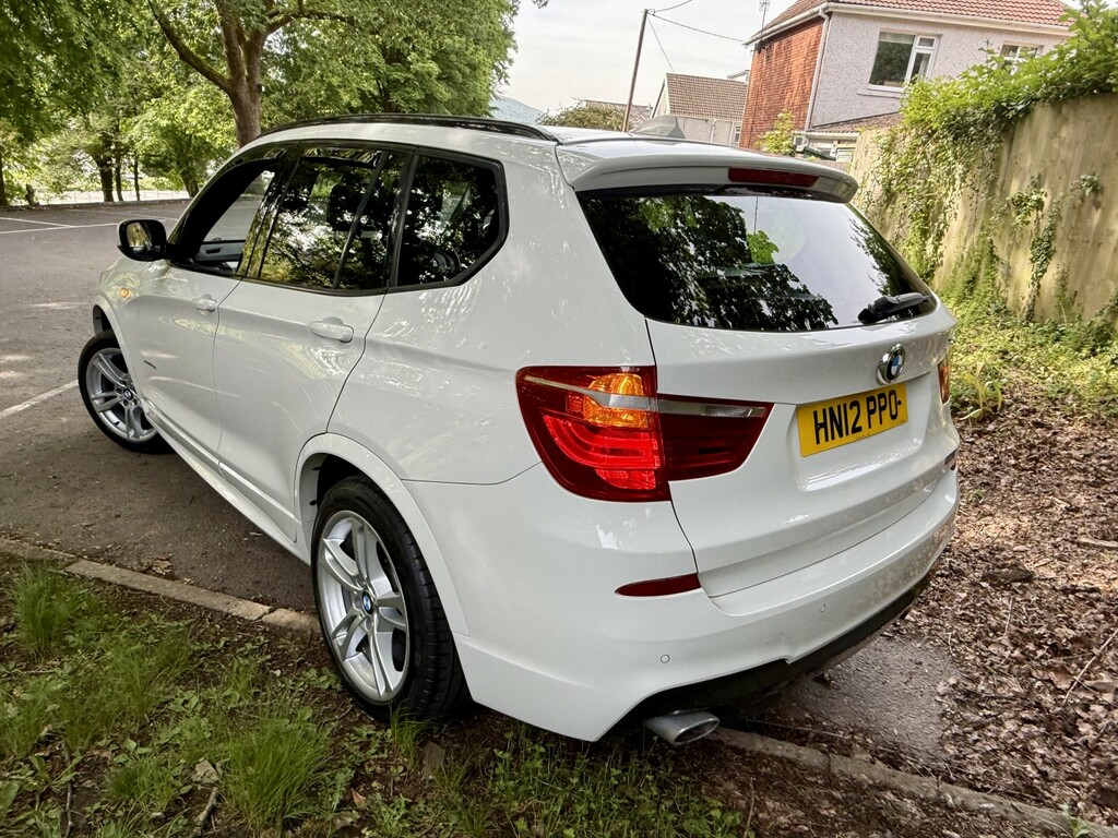 BMW X3 Suv 2.0 X3 Xdrive20dmsport HN12PPO White #6