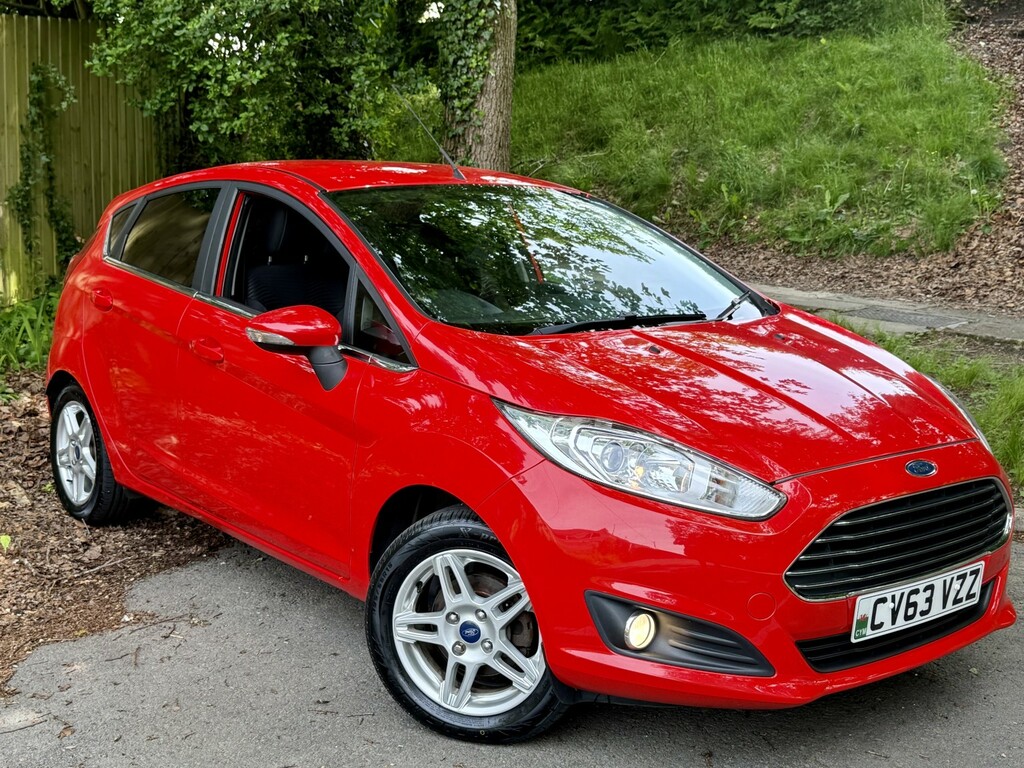 Ford Fiesta Hatchback 1.3 Zetec35tax2kys-ac-alloy-fsh-ulez Red