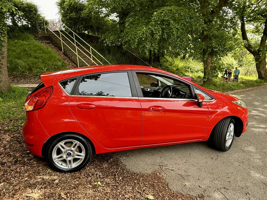 Ford Fiesta Hatchback 1.3 Zetec35tax2kys-ac-alloy-fsh-ulez CV63VZZ Red #5