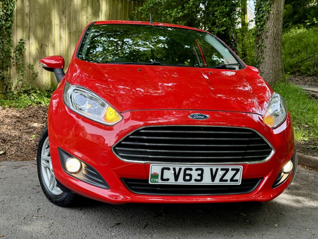 Ford Fiesta Hatchback 1.3 Zetec35tax2kys-ac-alloy-fsh-ulez CV63VZZ Red #3
