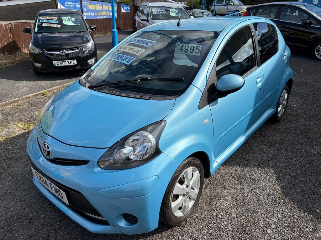 Toyota Aygo 1.0 Vvt-i Move With Style CK14FMO Blue #3