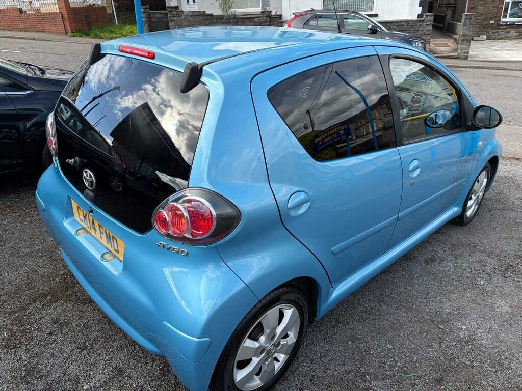 Toyota Aygo 1.0 Vvt-i Move With Style CK14FMO Blue #4