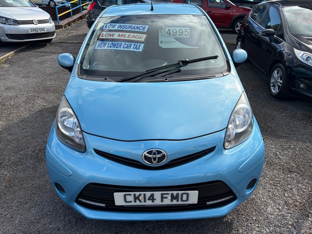 Toyota Aygo 1.0 Vvt-i Move With Style CK14FMO Blue #2