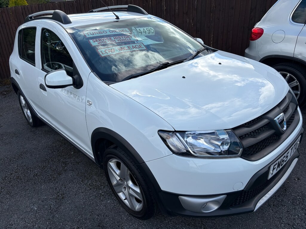 Dacia Sandero Stepway 1.5 Dci Ambiance White