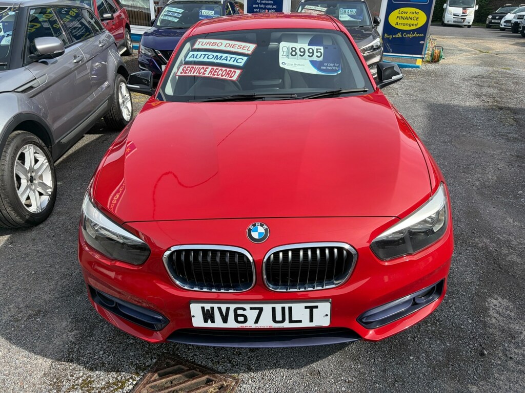 BMW 1 Series 116D Sport Nav Step WV67ULT Red #2